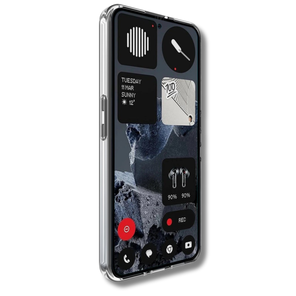 Nothing Phone (3a) Lite 5G Hoesje Transparante Soft TPU Back Cover – foto 6