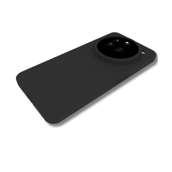 Nothing Phone 3a Pro Zwart Mat TPU Hoesje Minimalistisch, Elegant en Beschermend – foto 3