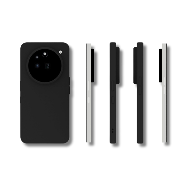 Nothing Phone 3a Pro Zwart Mat TPU Hoesje Minimalistisch, Elegant en Beschermend – foto 2