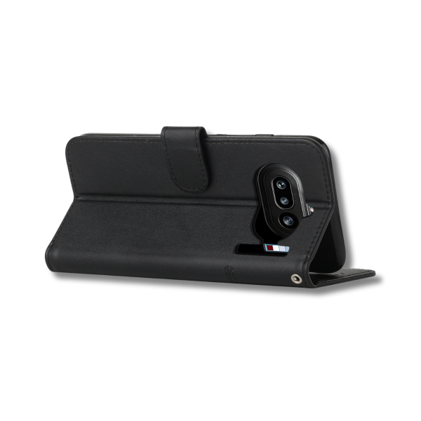 Nothing Phone 4a Zwart Wallet Hoesje met Standaardfunctie 360 graden volledige bescherming – foto 5