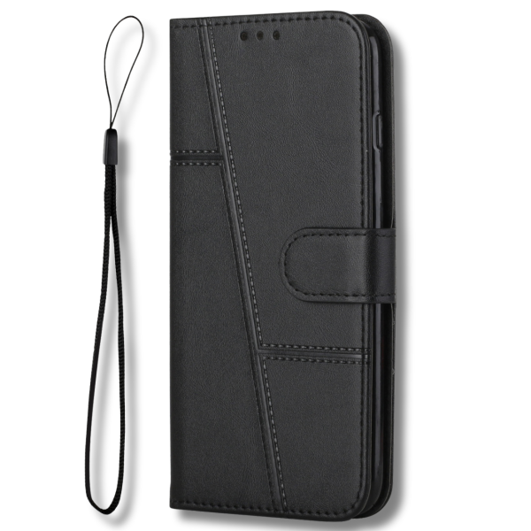 Nothing Phone 4a Zwart Wallet Hoesje met Standaardfunctie 360 graden volledige bescherming – foto 4