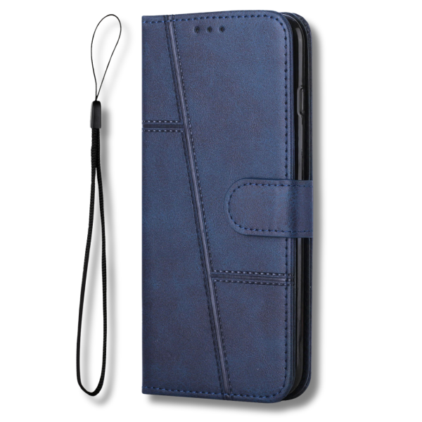 Nothing Phone 4a Pro Blauwe Bookcase Hoesje met Standaardfunctie 360 graden Dagelijks, zakelijk en priv&eacute; – foto 4