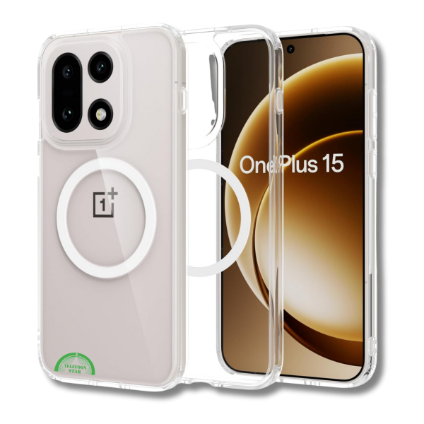 Hoesje voor OnePlus 15R Transparant Siliconen Backcover – foto 4
