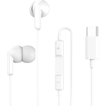 USB-C Oordopjes met Microfoon en Bediening &ndash; Geschikt voor USB-C