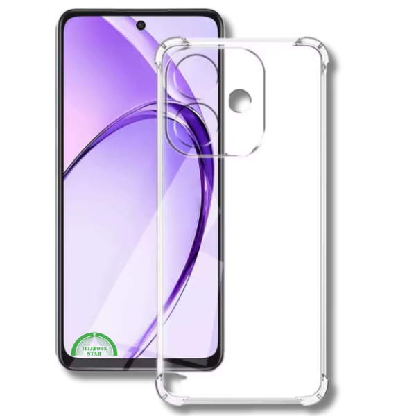 Hoesje voor Oppo A3x 5G Antishock Case Hoogwaardige bescherming Transparant – foto 4
