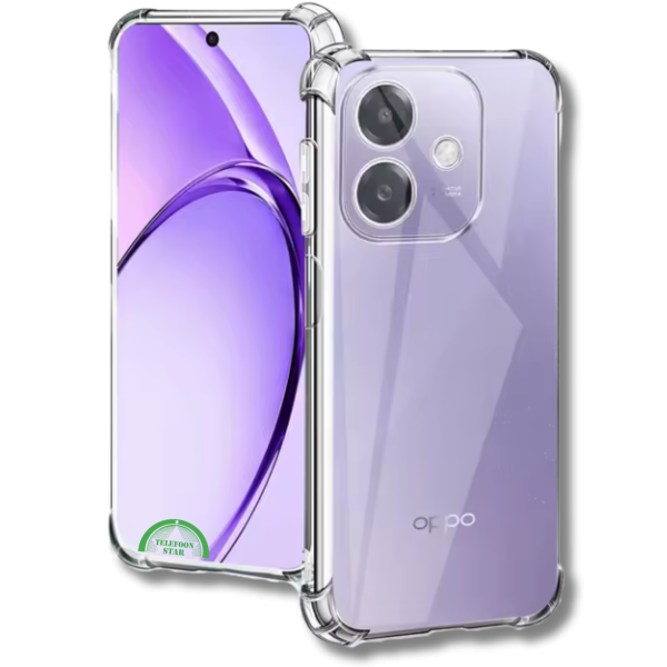 Hoesje voor Oppo A3x 5G Antishock Case Hoogwaardige bescherming Transparant – foto 2