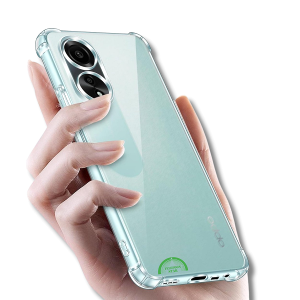Hoesje voor Oppo A58 4G Transparant Anti-Shock – foto 4