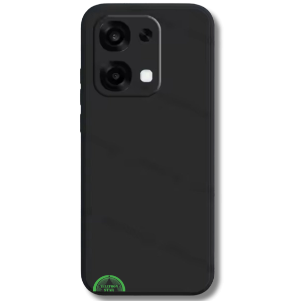 Zwart Hoesje voor OPPO A6 Pro Slank Flexibel &amp; Krasbestendig – foto 4