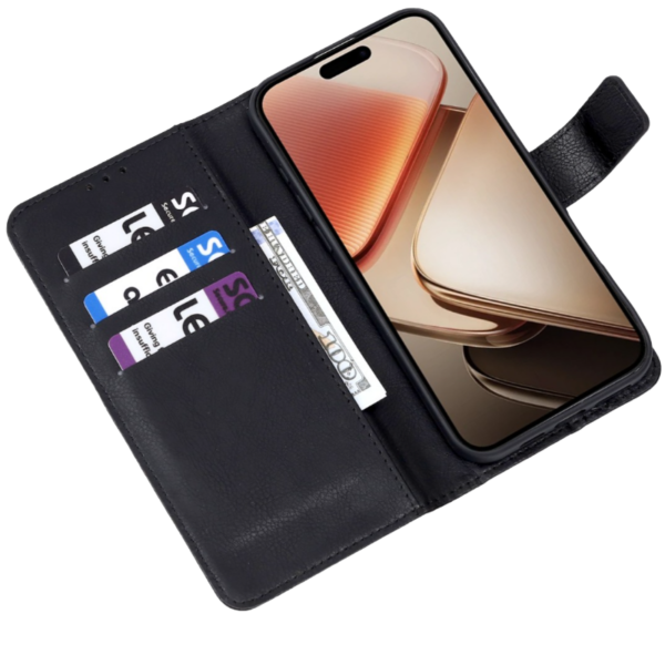 OPPO A6x Wallet Bookcase Hoesje met Pasjeshouder | Telefoonstar – foto 2
