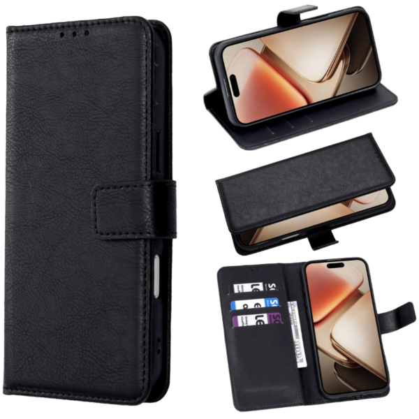 OPPO A6x Wallet Bookcase Hoesje met Pasjeshouder | Telefoonstar – foto 5