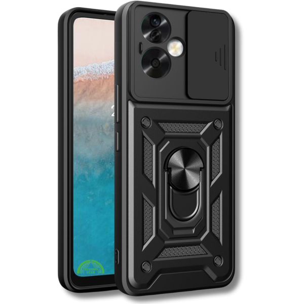 Hoesje voor Oppo A79 Zwart Shockproof stevige sluiting – foto 5