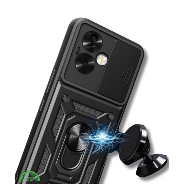 Hoesje voor Oppo A79 Zwart Shockproof stevige sluiting – foto 4