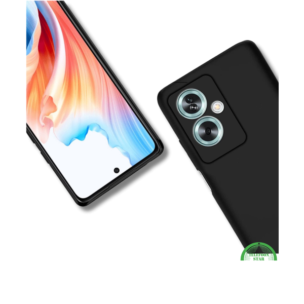 Zwart Hoesje voor OPPO Reno 11F Slank Flexibel &amp; Krasbestendig – foto 2