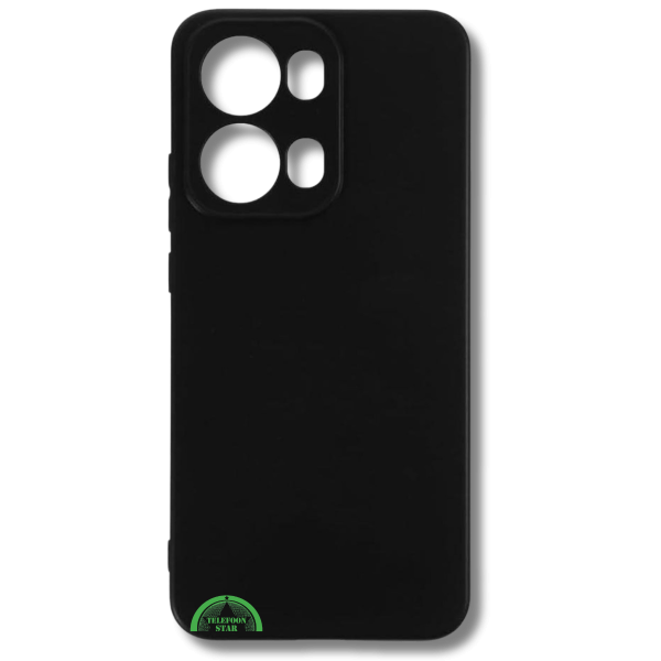 Zwart Hoesje voor OPPO Reno 13 Pro Slank Flexibel &amp; Krasbestendig – foto 3