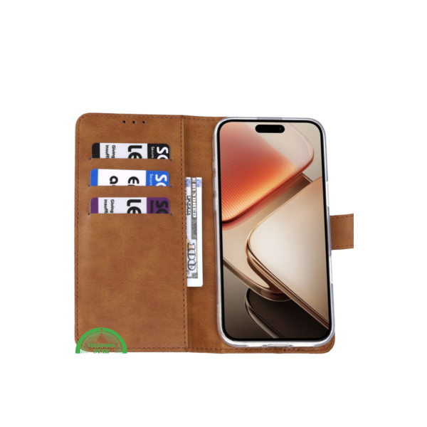 BookCase ProtectCover bruin voor Oppo Reno 14F – foto 4