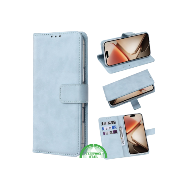  Bookcase Hoesje voor Oppo Reno 14 5G Licht Blauw – foto 6