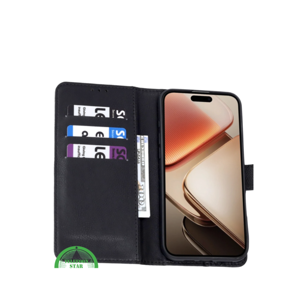 BookCase ProtectCover Zwart voor Oppo Reno 14F – foto 5