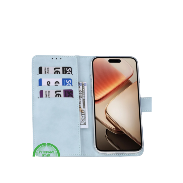 BookCase ProtectCover Lichtblauw voor Oppo Reno 14F – foto 4