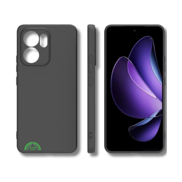 Zwart Hoesje voor Oppo Reno 14 F Silicone Slank – foto 5