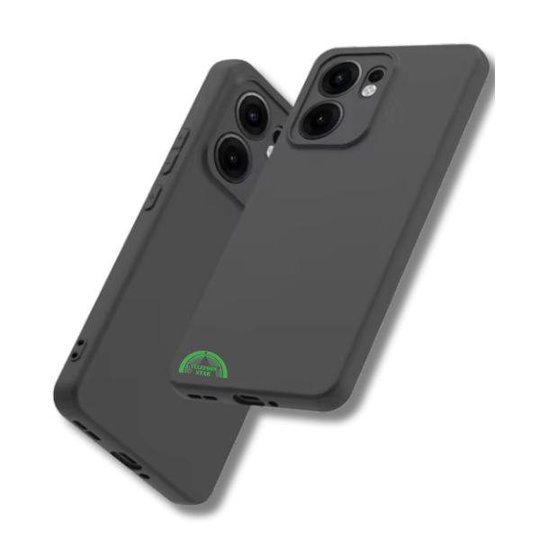 Zwart Hoesje voor Oppo Reno 14 F Silicone Slank – foto 4