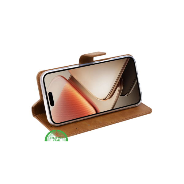 BookCase ProtectCover bruin voor Oppo Reno 14F – foto 3
