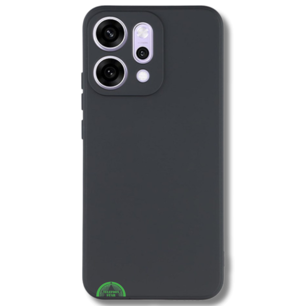 Hoesje voor OPPO Reno 15 5G Zwart Siliconen – foto 2
