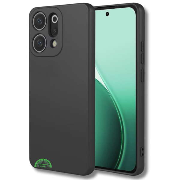 Hoesje voor OPPO Reno 15 5G Zwart Siliconen – foto 5