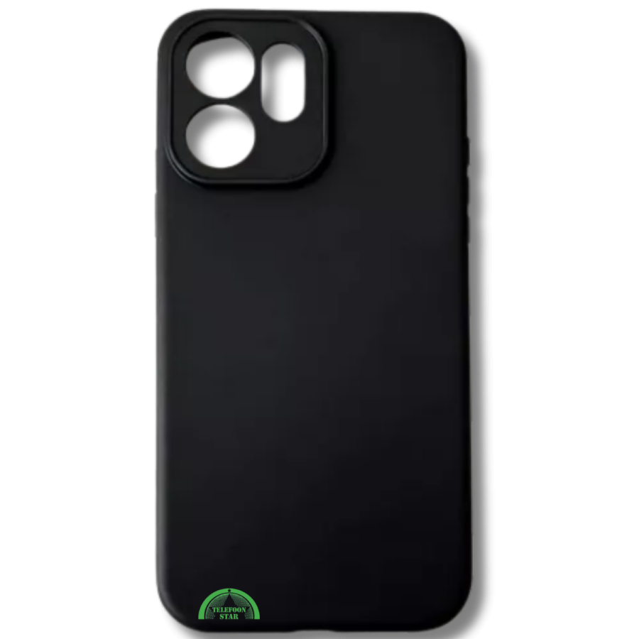 Hoesje voor OPPO Reno 15 FS Zwart Siliconen