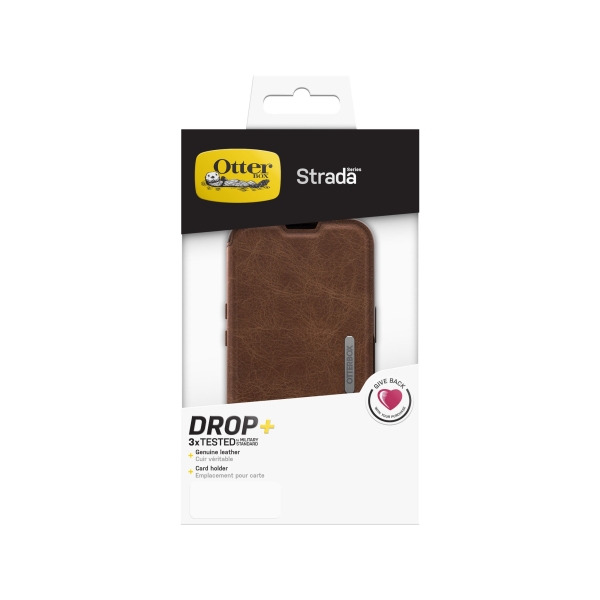 iPhone 13 Mini Flipcover Bruin – foto 3