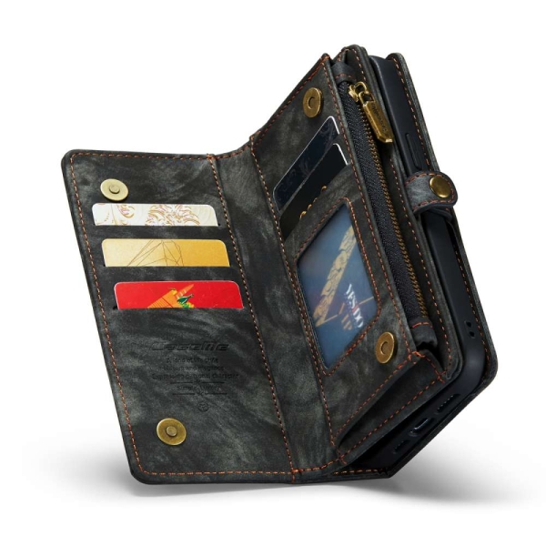 iPhone 14 3-in-1 portemonnee hoesje zwart – foto 3