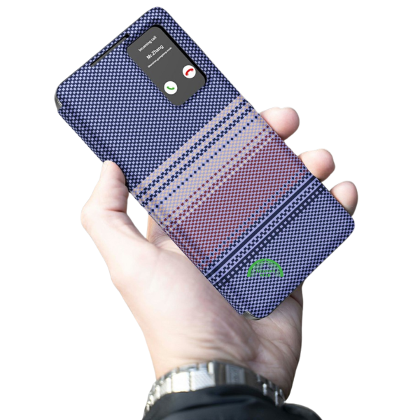 Samsung Galaxy S26 Paars Smart View Boekcase Hoesje Met Dagelijkse slijtage Stof – foto 3