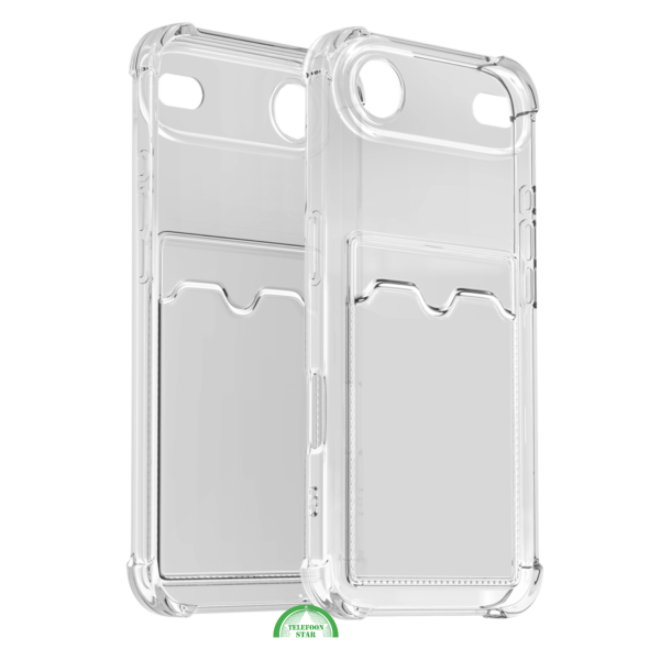 Transparant Hoesje met Kaartvak voor iPhone 17 Air &ndash; Bescherming &amp; Functionaliteit Silicone Slank | Telefoonstar – foto 4
