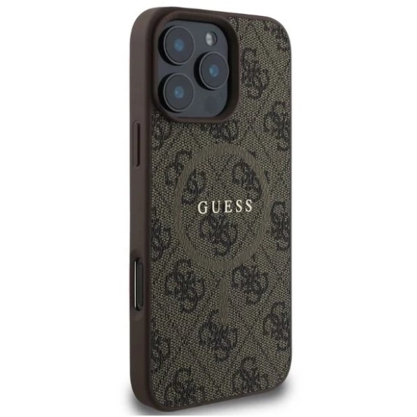 Guess MagSafe Hoesje Bruin voor iPhone 16 Pro Max – foto 2