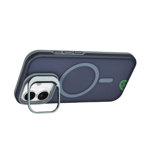 Hoesje voor iPhone 17 Slate Grey MagSafe Backcover met Stevige hard case achterkant  – foto 2