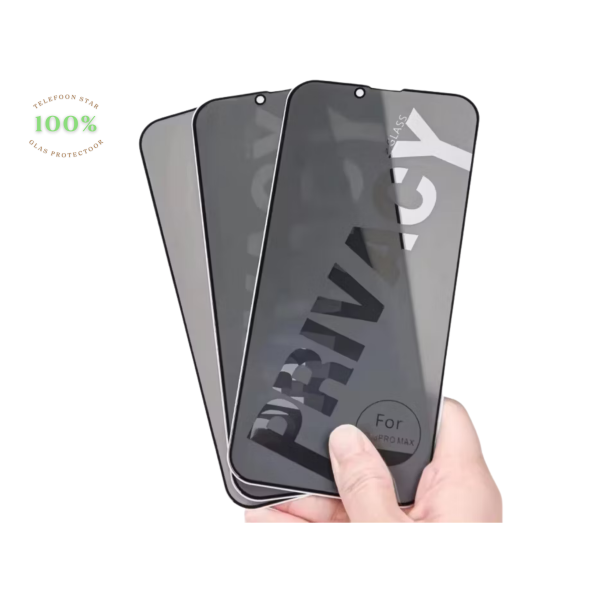Privacy Screenprotector Gehard Glas iPhone serie – foto 4