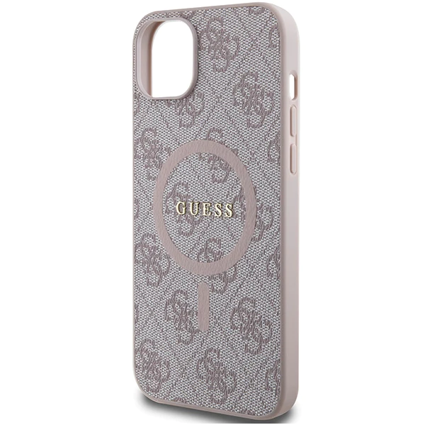 iPhone 15 MagSafe Hoesje | Guess Hoesje | Roze – foto 3