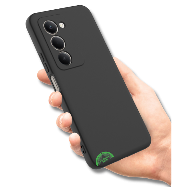 Hoesje voor Xiaomi Redmi 15 5G Zwart Siliconen Hoesje Anti-Slip Shockproof Strak Design – foto 4
