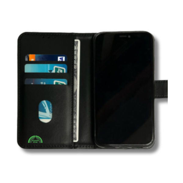 Bookcase Hoesje voor Xiaomi Redmi A3 Zwart Magnetische sluiting – foto 4