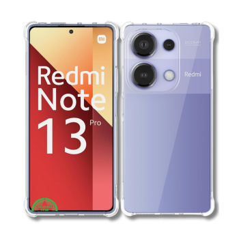 Hoesje voor Xiaomi Redmi Note 13 Pro 5G lichtgewicht en helder transparant