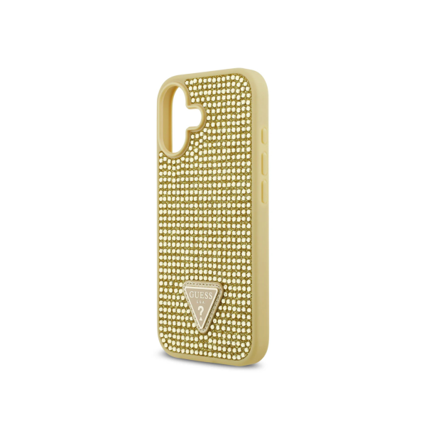 Guess Hoesje Goud Kristallen &ndash; Luxe Telefoonhoes met Logo – foto 4