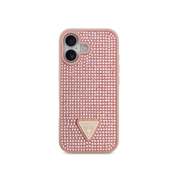 Guess Hoesje Roze Kristallen &ndash; Luxe Telefoonhoes met Logo – foto 3