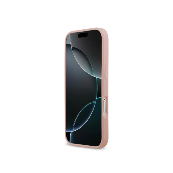 Guess Hoesje Roze Kristallen &ndash; Luxe Telefoonhoes met Logo – foto 4