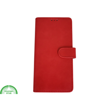 Bookcase Hoesje iPhone 17 Rood &ndash; met Pasjeshouder & Standfunctie