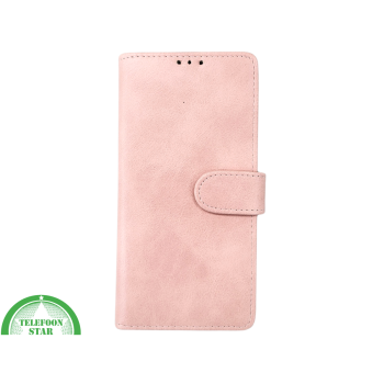 Bookcase Hoesje iPhone 17 Roze &ndash; Stijlvol Hoesje met Pasjeshouder