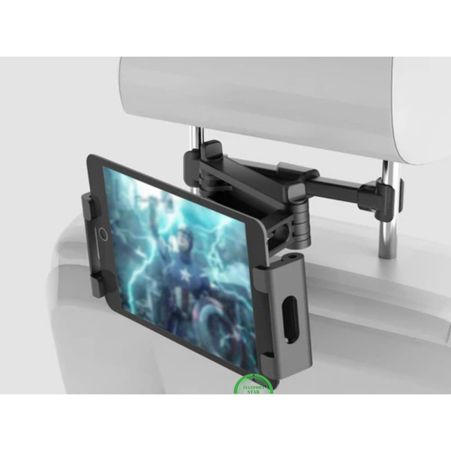 Tablet &amp; Smartphone Hoofdsteun Houder Auto &ndash; RXHW12 &ndash; 360&deg; Verstelbaar | Telefoonstar