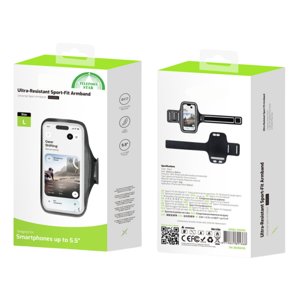 Sport houder Telefoon - Waterbestendig, 5.5 inch – foto 3