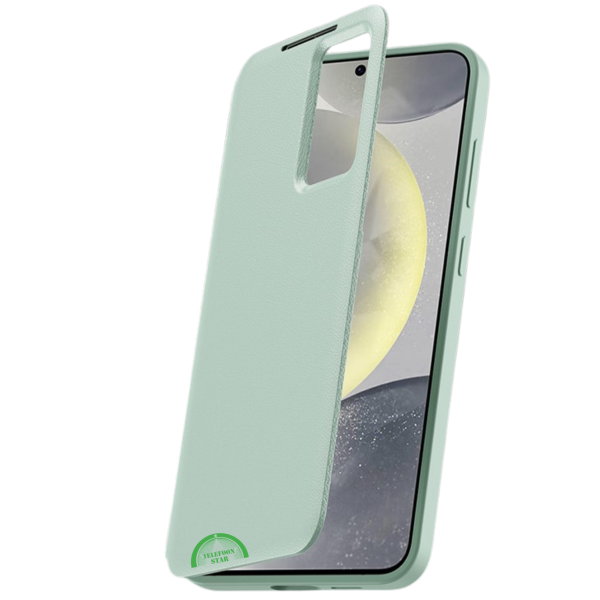 Samsung Galaxy S26 Plus Fresh Mint Bookcase Hoesje Lichtgroen Smart View Wallet Case – foto 4