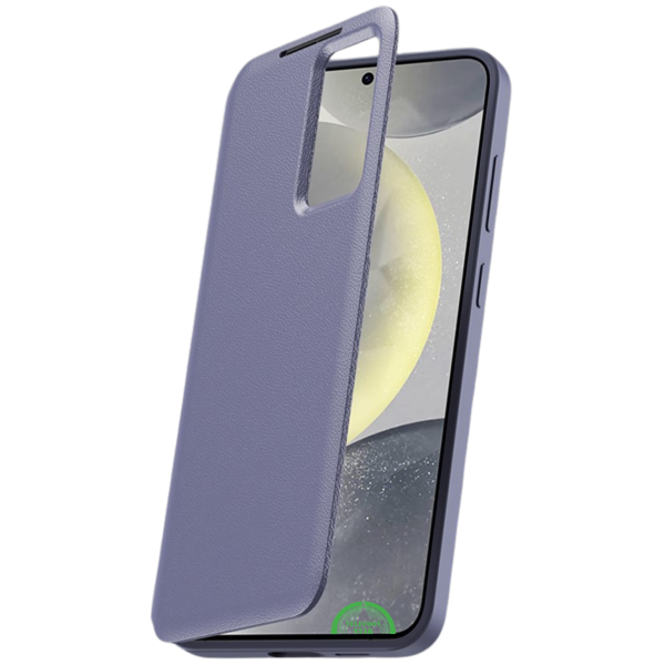 Samsung Galaxy S26 Lavender Shield Bookcase Hoesje Paars Luxe Smart View Cover – foto 4