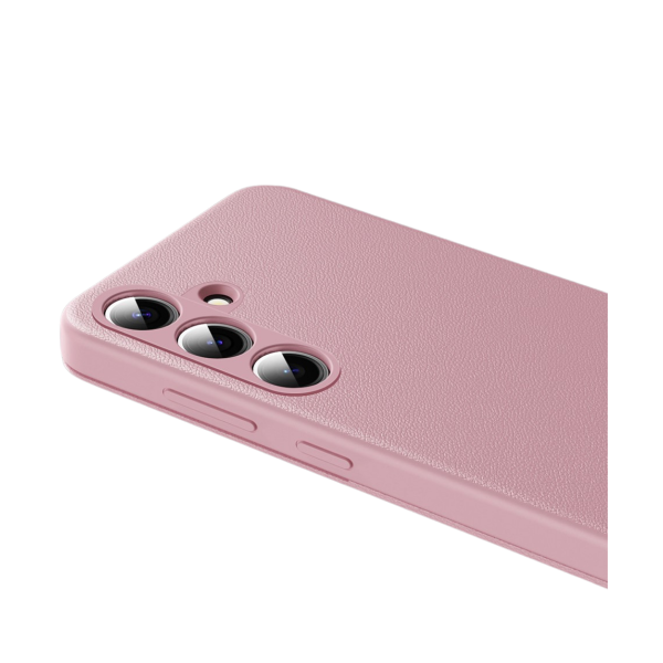 Samsung Galaxy S26 Elegance Bookcase Hoesje Roze Smart Window Wallet Cover – foto 2