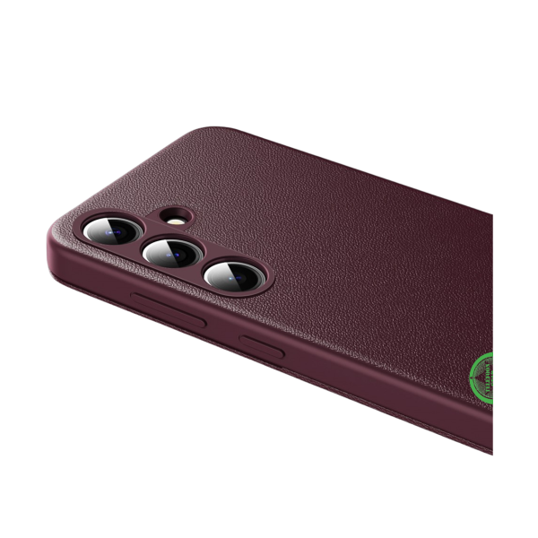 Samsung Galaxy S26 Plus Burgundy Prestige Bookcase Hoesje Rood Premium Smart View Case – foto 3